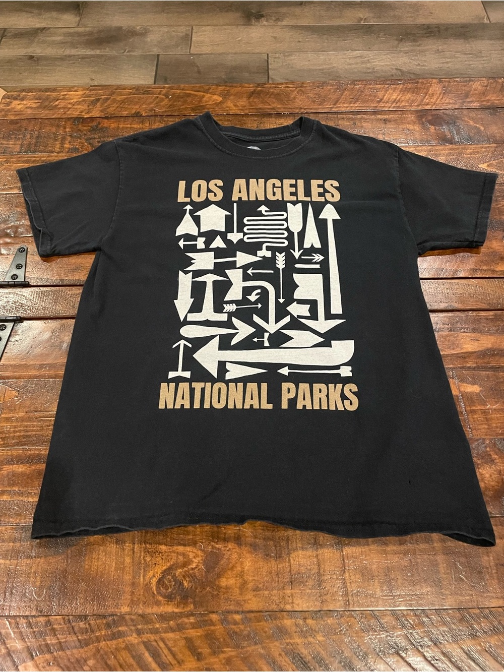 Unk Black Los Angeles National Parks Graphic Tee